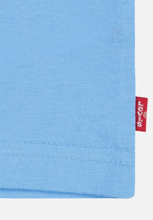 Levi’s® - Lvb colorblock hoodie tee & d - blue & white