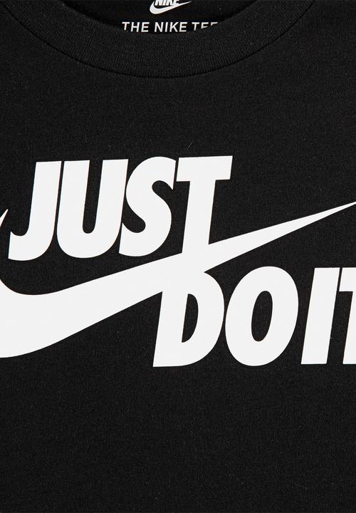 Nike - Nkb jdi swoosh split tee - black