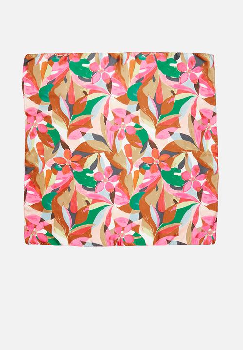 Superbalist - Botantic print neckerchief - multi