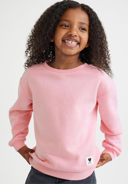 H&M - 2-Pack sweatshirts - light pink/light grey marl