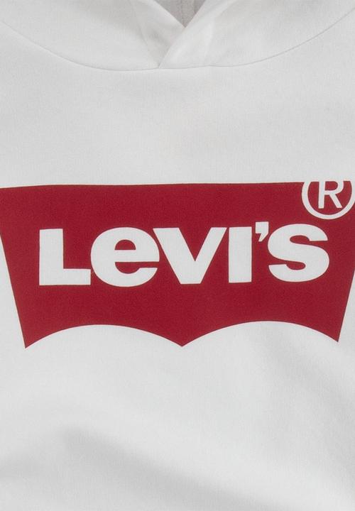 Levi’s® - Lvb batwing screenprint hooded - white