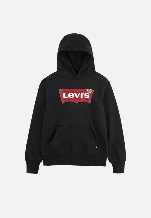Levi’s® - Lvb batwing screenprint hooded - black
