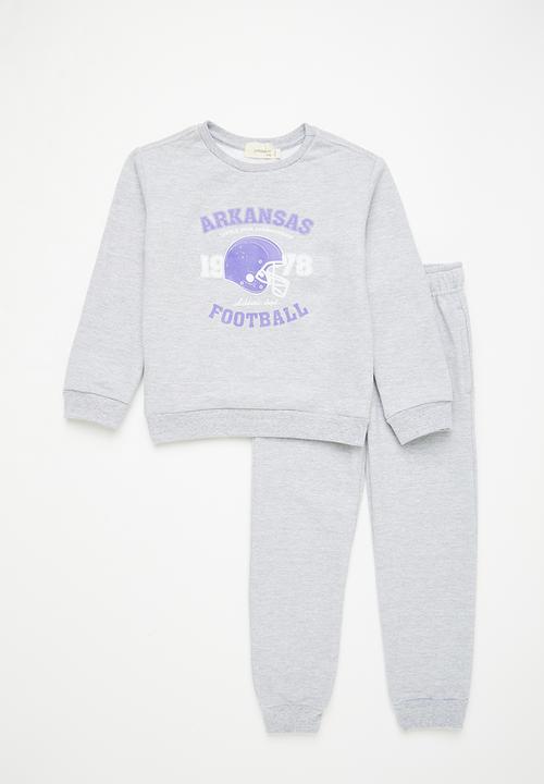 Superbalist - Tracksuit set - grey melange