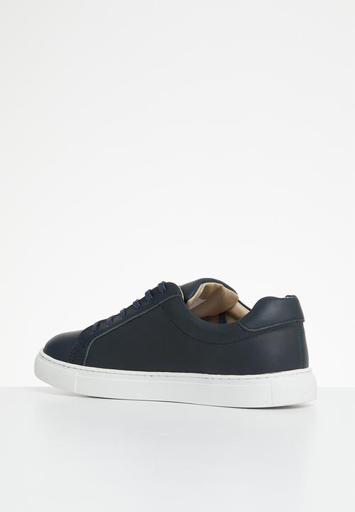 POLO - Classic leather sneaker - navy