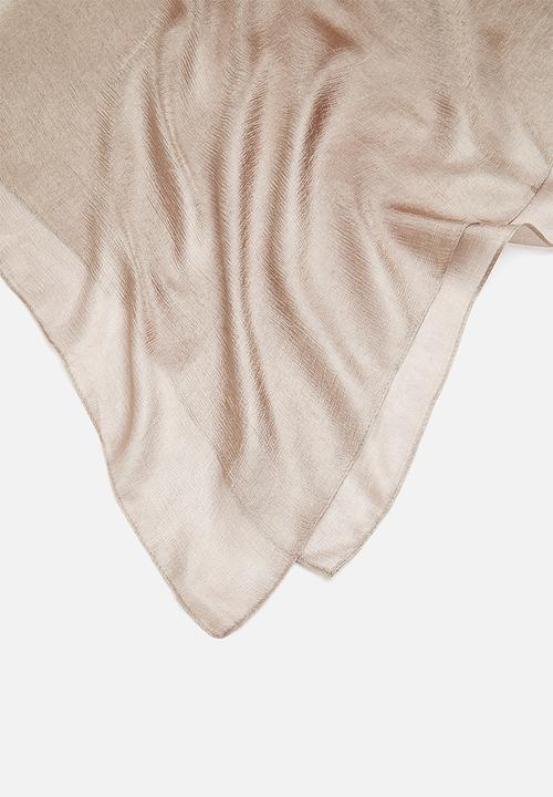 edit - Mid weight scarf - beige