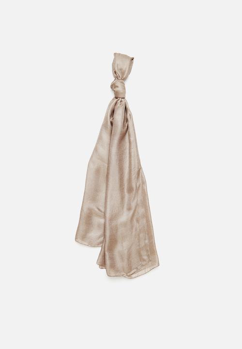 edit - Mid weight scarf - beige