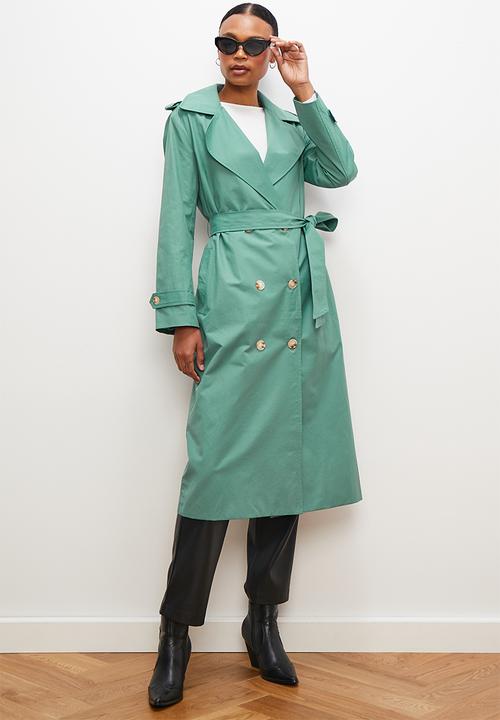 edit - Classic trench - sage