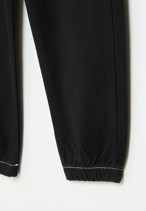 Pop Candy - Cuffed pants - black