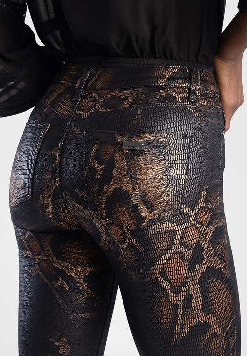 SISSY BOY - Bronze babe: axel skinny with snake print - multi