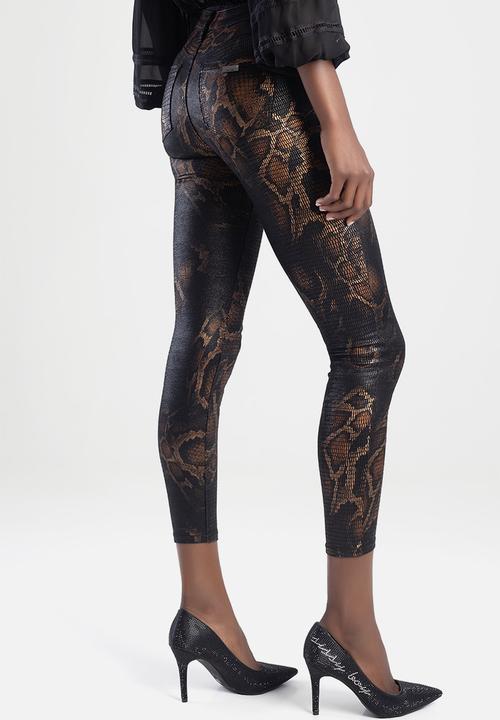 SISSY BOY - Bronze babe: axel skinny with snake print - multi