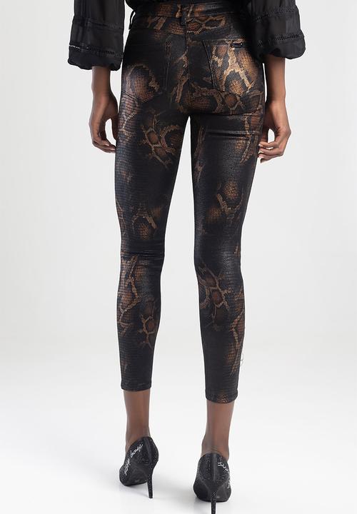 SISSY BOY - Bronze babe: axel skinny with snake print - multi