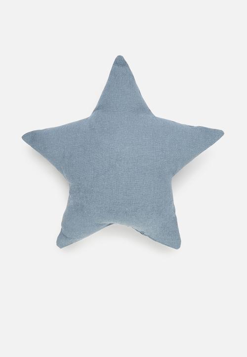 H&S - Star cushion - blue