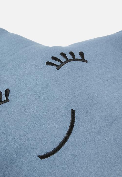 H&S - Star cushion - blue