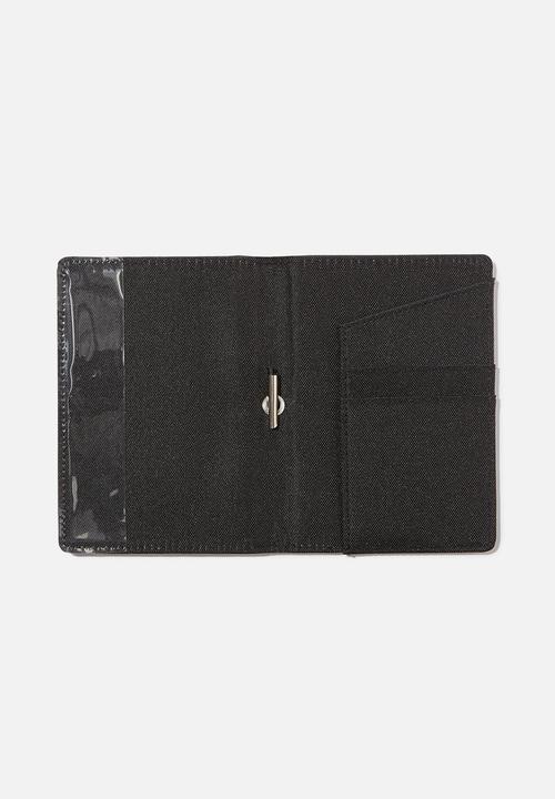 Typo - Urban rfid passport holder - black