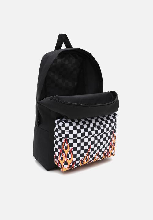 Vans - By new skool backpack boys - black & red