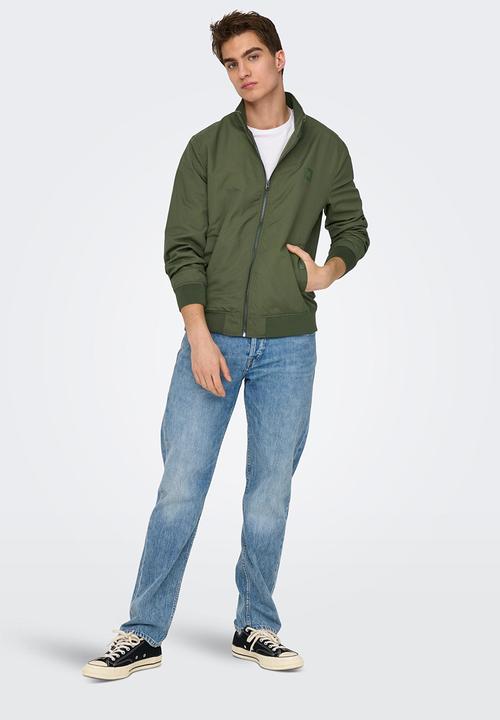 Only & Sons - Onsgerry harrington jacket otw vd - olive night