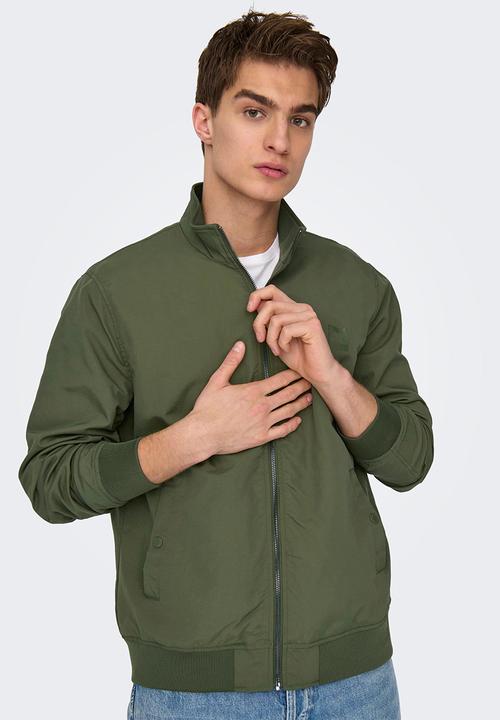 Only & Sons - Onsgerry harrington jacket otw vd - olive night