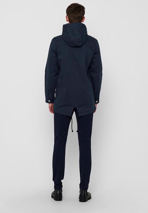 Only & Sons - Alex spring parka otw - navy