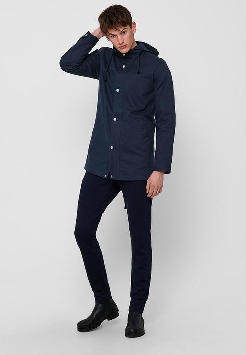 Only & Sons - Alex spring parka otw - navy