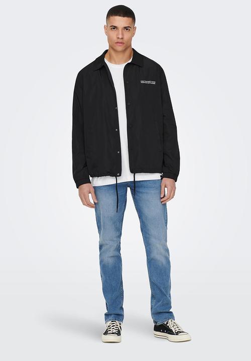 Only & Sons - Onsmajor jacket otw - black