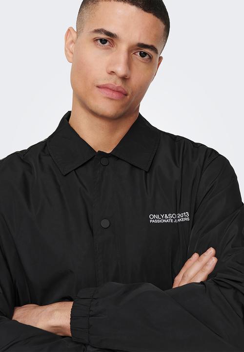 Only & Sons - Onsmajor jacket otw - black