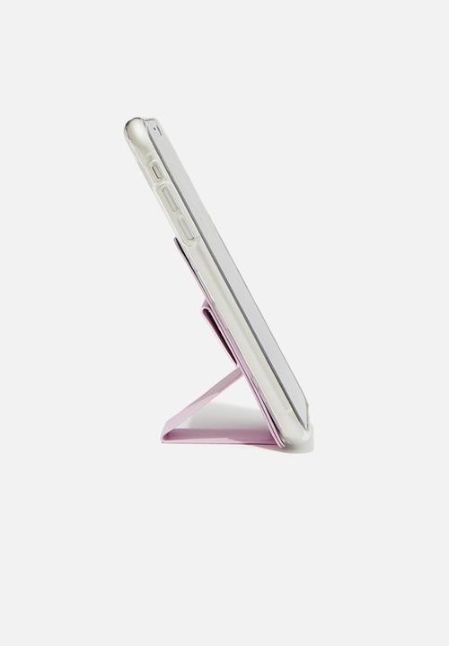 Typo - Fold out phone stand - pale lavender