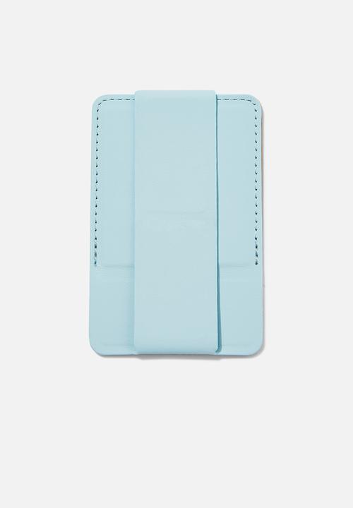 Typo - Fold out phone stand - arctic blue