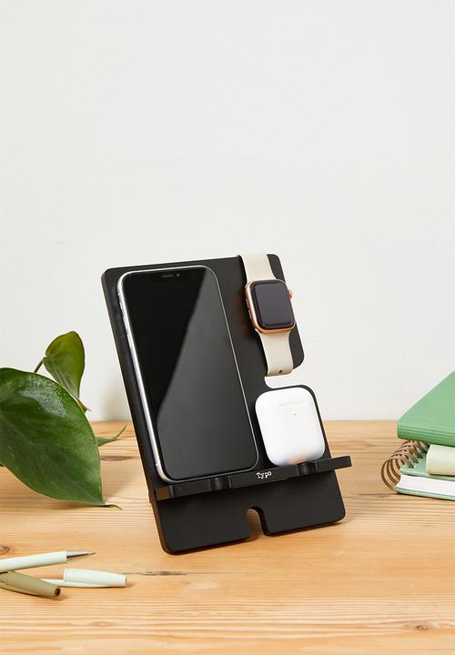 Typo - Collapsible tech hub - black