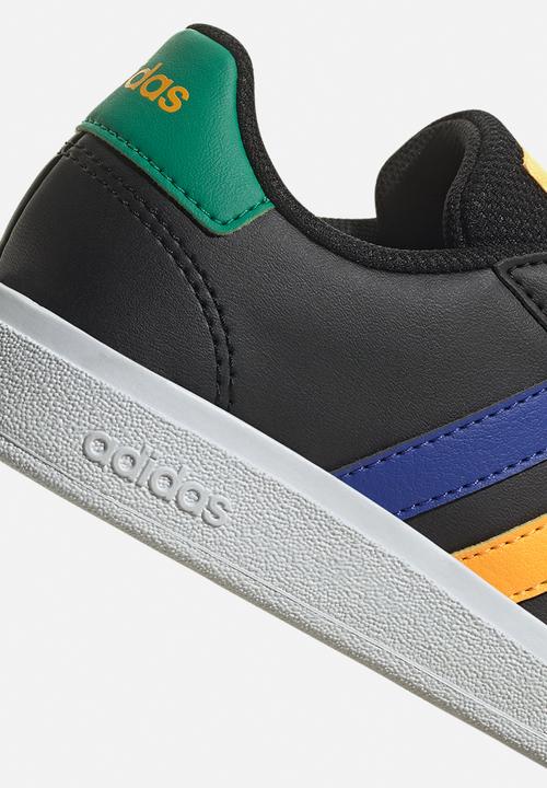 adidas Performance - Grand court 2.0 k - core black/lucid blue/court green