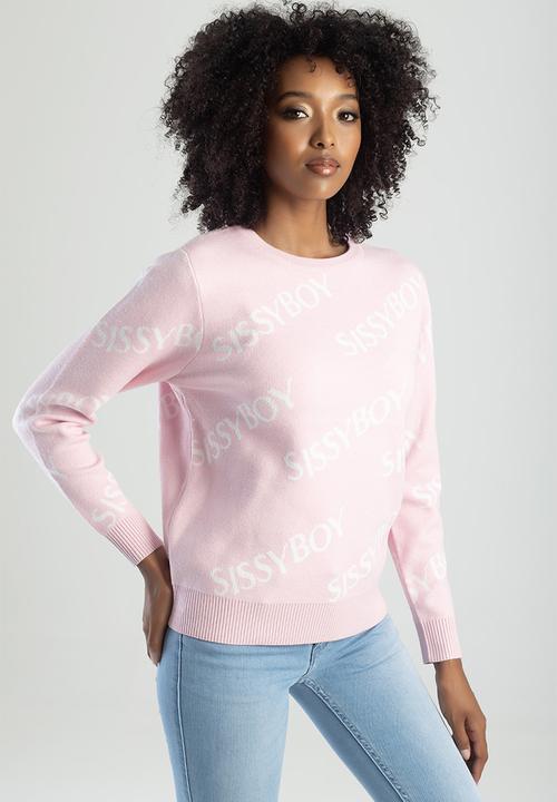 SISSY BOY - Nanu basic knitted sweater - pink