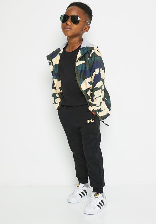 Pop Candy - Camo hooded jacket - multi