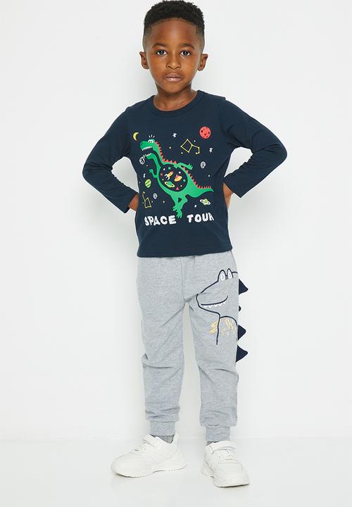 Pop Candy - Dino tee - navy