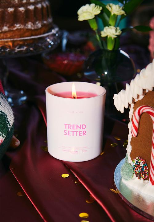 Typo - Tell it like it is candle - neon pink trend setter