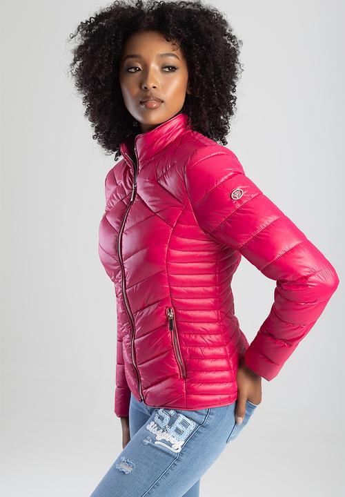 SISSY BOY - Ravilla Puffer Jacket - Cerise Pink