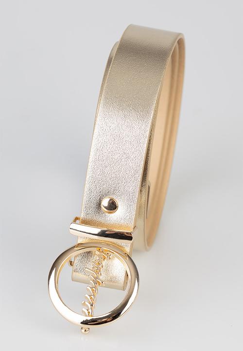 SISSY BOY - Circular sissyboy belt - gold