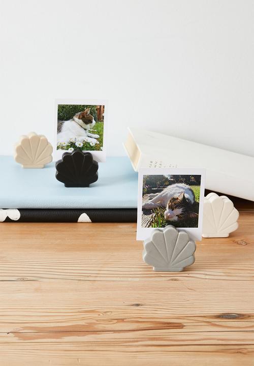 Typo - Ceramic card holder 4 pack - clamshell