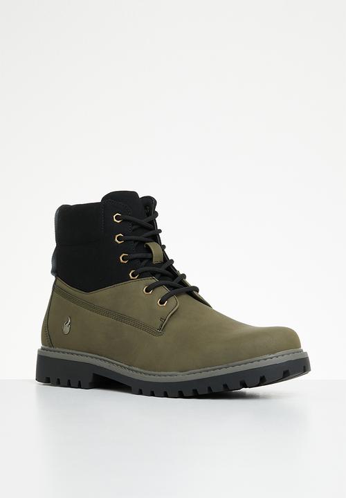 UrbanArt - Timba 3 nubuck - olive