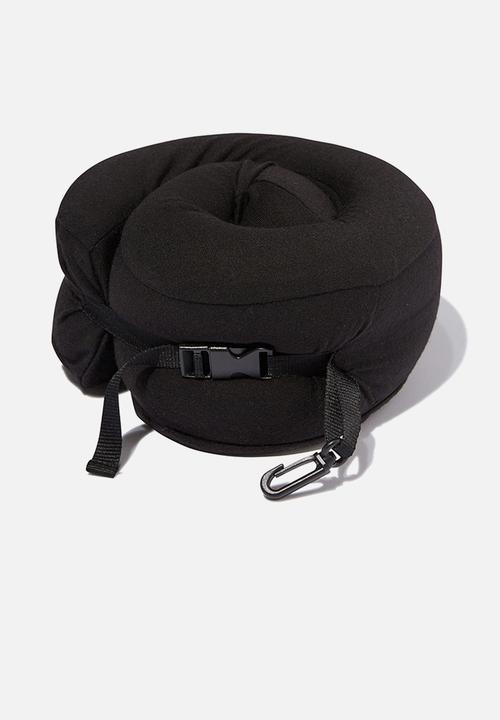 Typo - Travel neck pillow - black marle