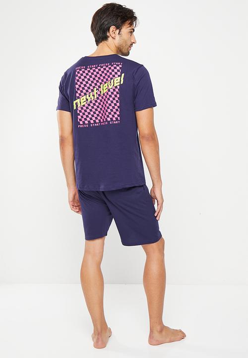 Brave Soul - Start loungewear - navy