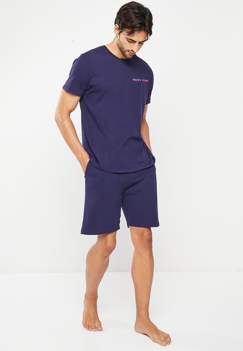 Brave Soul - Start loungewear - navy