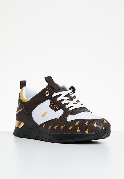 POLO - Chunky monogram runner - brown