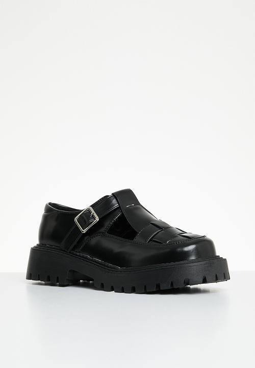 Footwork - Taffis flat shoe - black