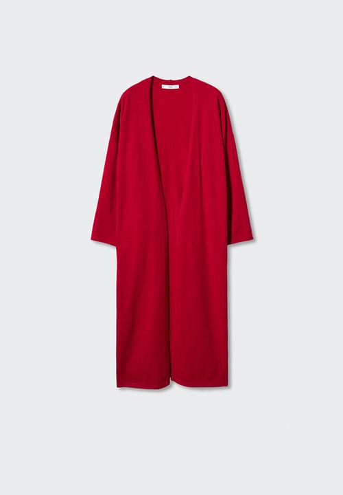 MANGO - Cardigan port - red
