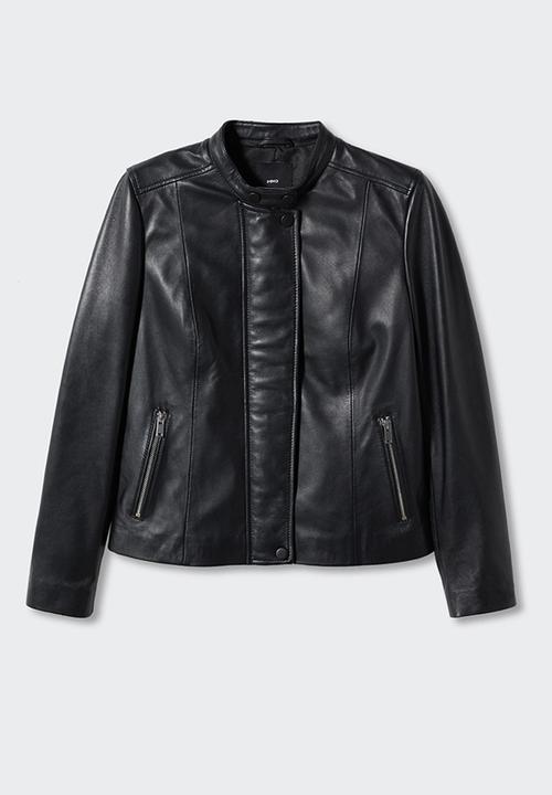 MANGO - Jacket felipa22 - black