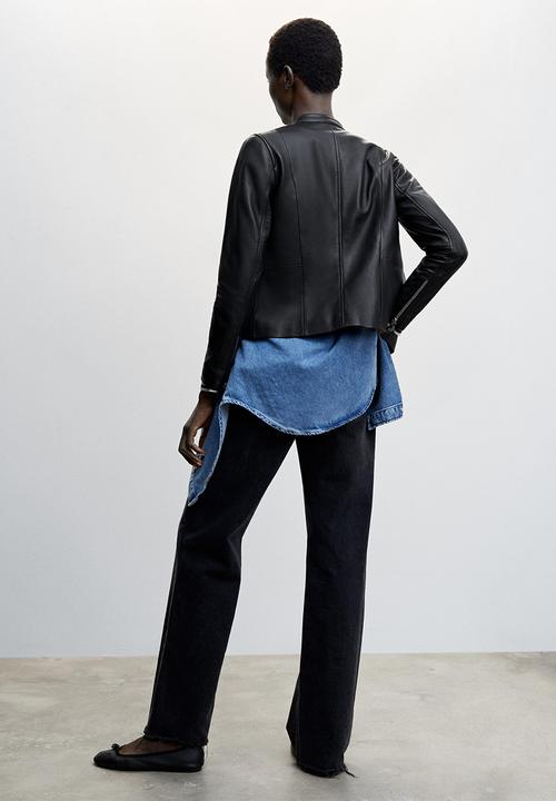 MANGO - Jacket felipa22 - black