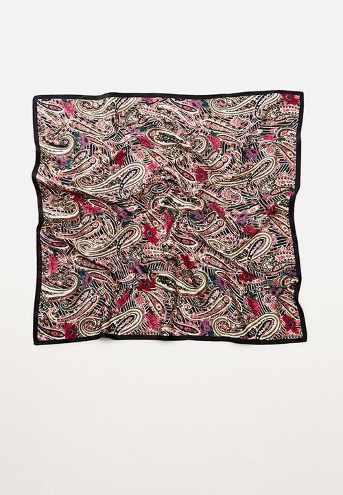 MANGO - Neck scarf natalia - black