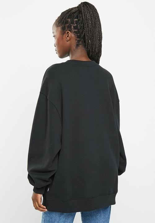 Vans - Flying v os ft long sleeve crew - black