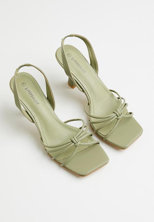 Superbalist - Izzy slingback stiletto heel - olive