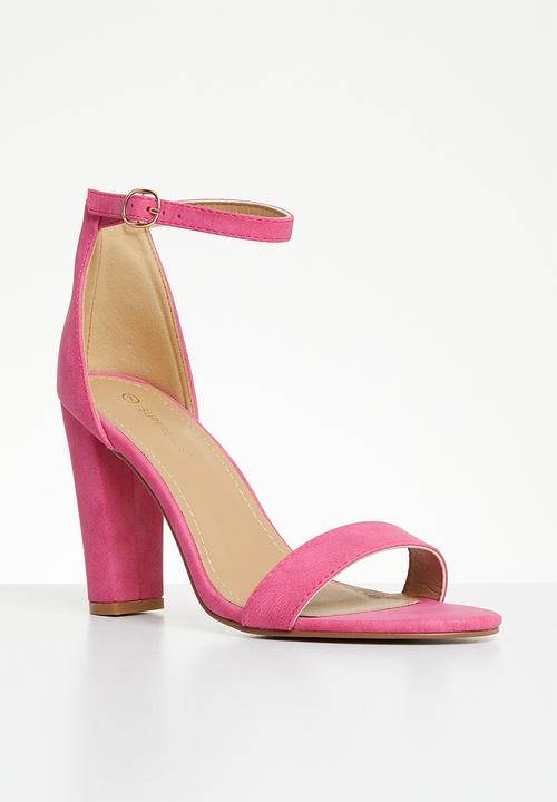 Superbalist - Esme anklestrap block heel - pink