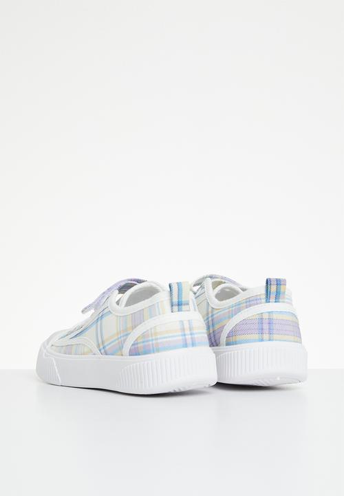 Pop Candy - Girls check sneaker - multi